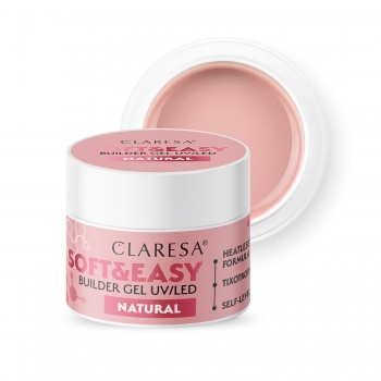 Claresa Żel budujący Soft&Easy Natural 45g